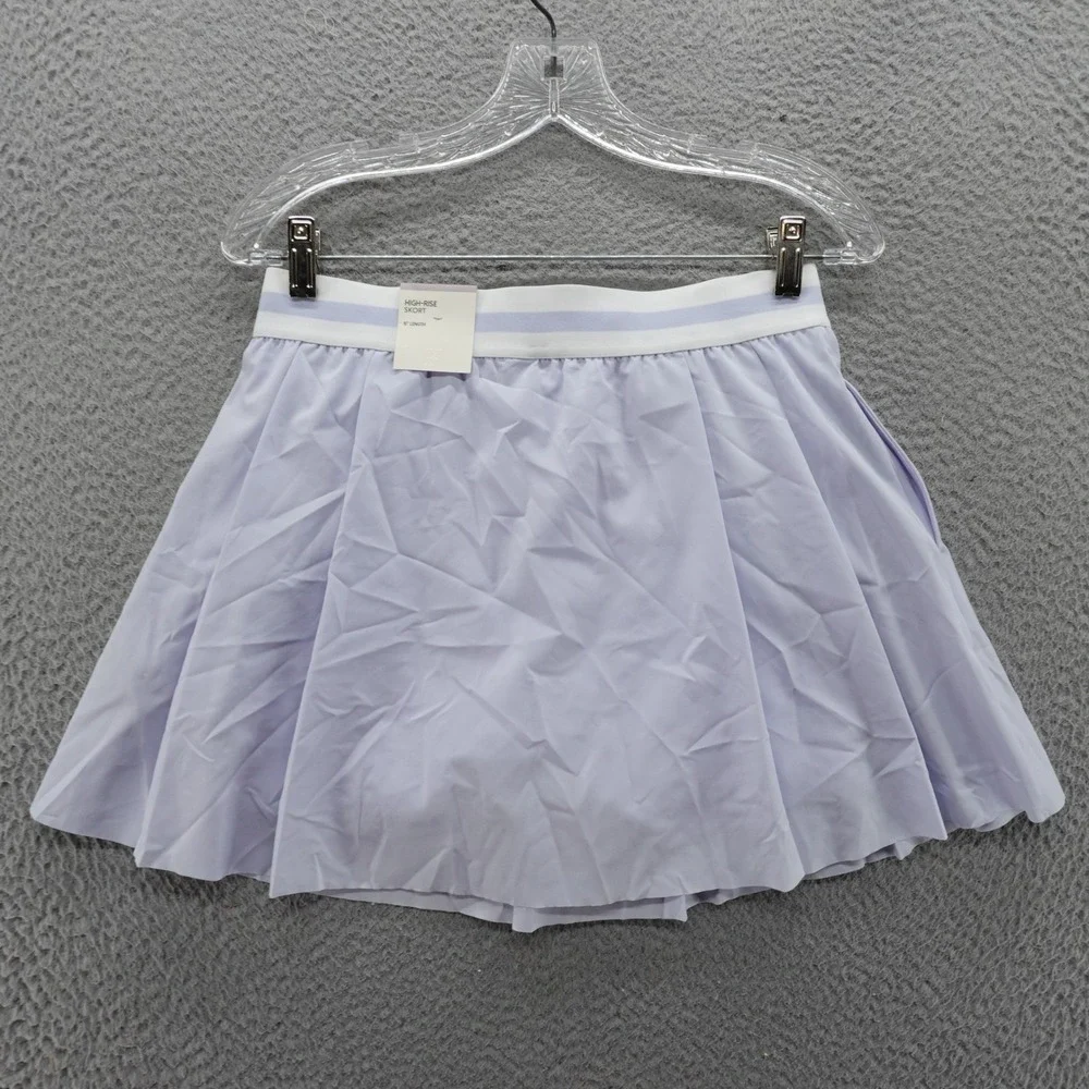 Calia Golf Womens Small Fashion Court Skort Grey Skies Purple High Rise NEW
